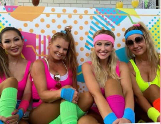 Brandi Redmond and her friends