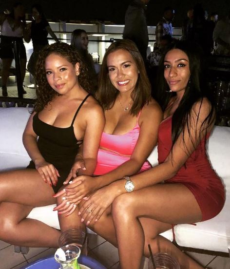 Briana DeJesus with her best friends
