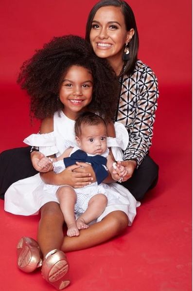 Briana DeJesus with her daughters Nova Star DeJesus and Stella Star DeJesus