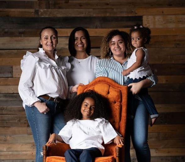 Briana DeJesus with her family