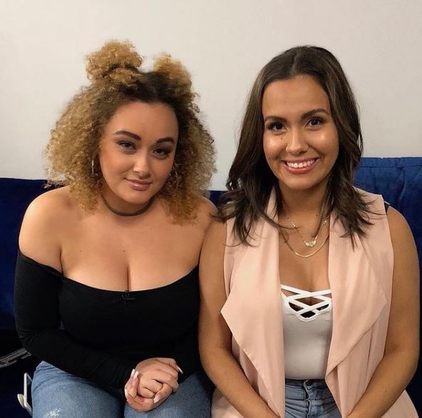 Briana DeJesus with her sister Brittany Dejesus