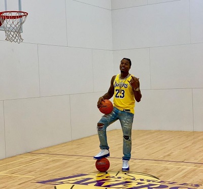 CJ So Cool loves to play basketball and is a huge fan of the Lakers