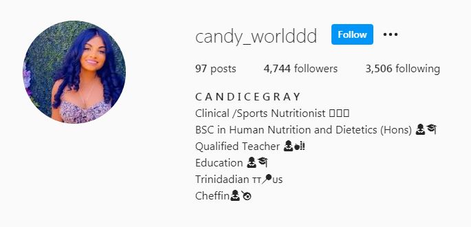 Candice Jimdar bio