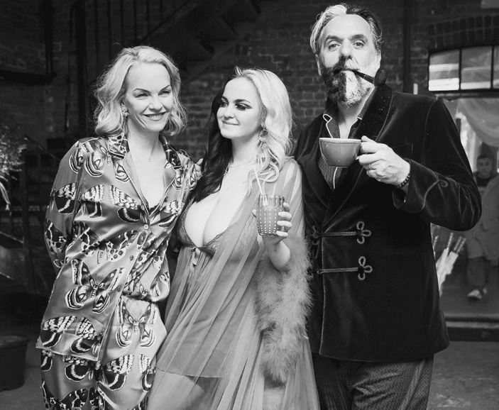 Charlotte Freud and her parents