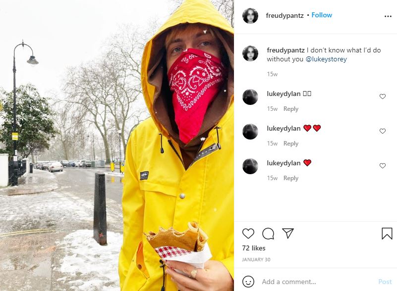 Charlotte Freud's best friend Lukey Storey