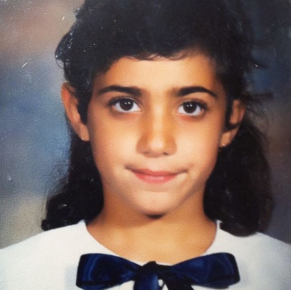Cherie Lily's childhood photo