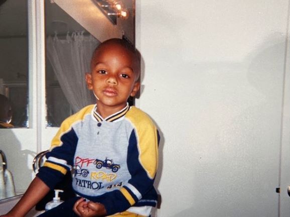 Childhood image of Camron Jones
