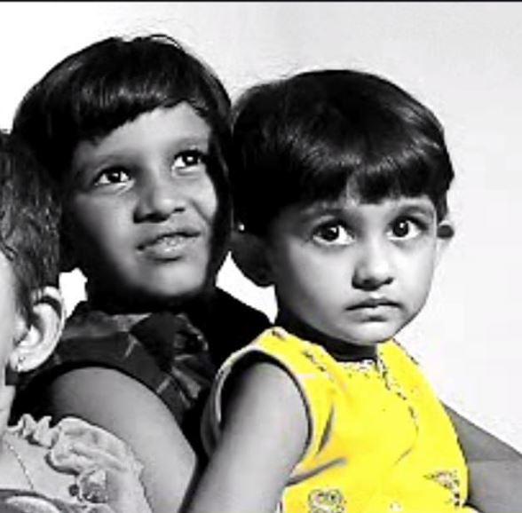 Childhood image of Mamitha Baiju