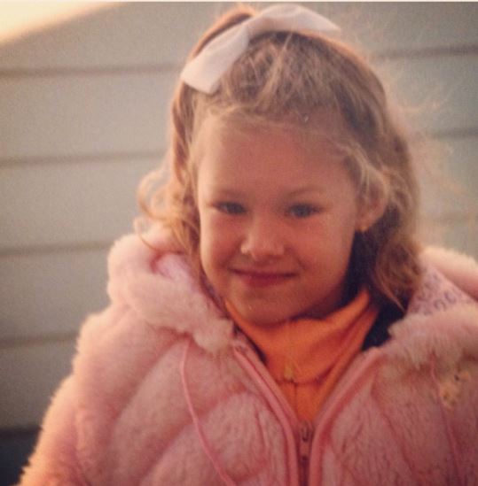 Childhood photo of Alyshia Ochse