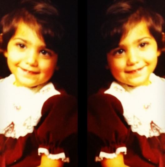 Childhood photo of Cherie Lily