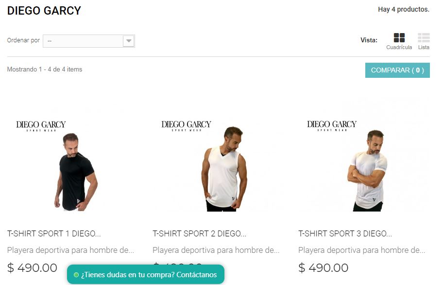 Diego Garcy Sport Wear Fashion Brand