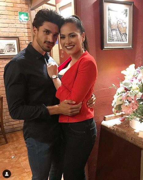 Diego Garcy with Andrea Meza