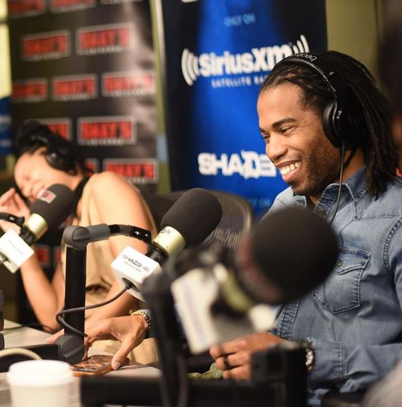 Dimitri Snowden during podcast
