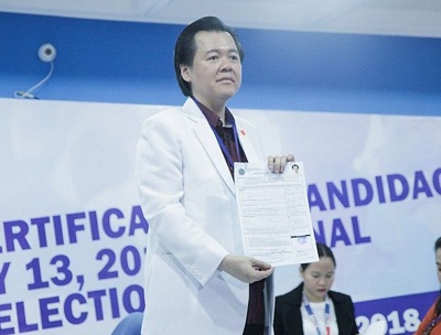 Doc Willie Ong participated in the senator elections for Lakas Christian Muslim Democrats (Lakas CMD) Party which took place on May 13, 2019
