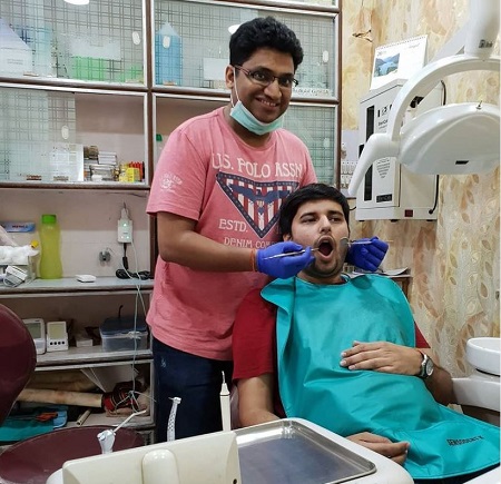 Gaurav Gupta has his own clinic in Delhi
