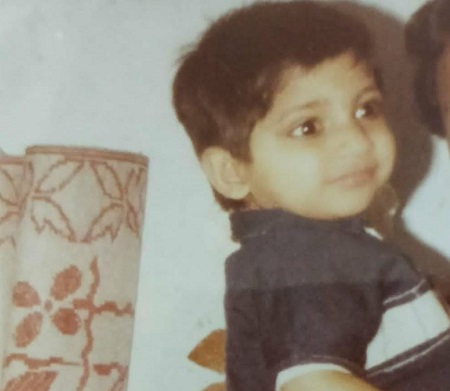 Gaurav Gupta's childhood picture