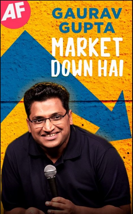 Gaurav Gupta's show Market Down Hai got Amazon Prime premiere on the 14th of May, 2021