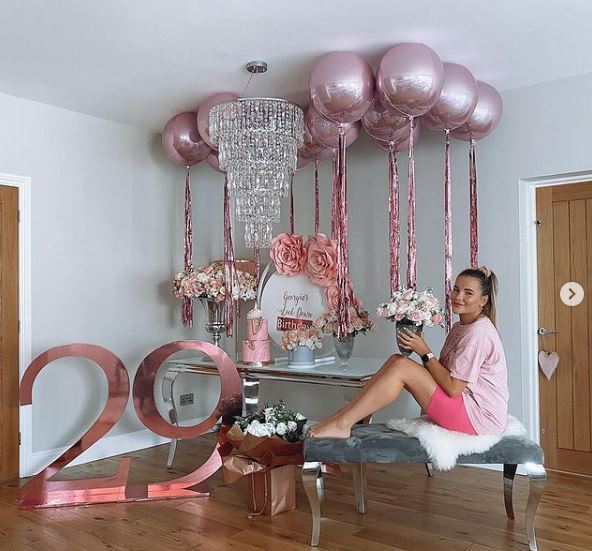 Georgia Kousoulou celebrates her 29th birthday