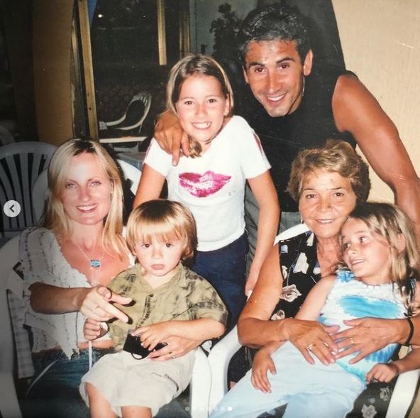 Georgia Kousoulou with her father Luke Kousoulou, mother Mary Kousoulou, sister Grace Kousoulou and brother Antony Kousoulou