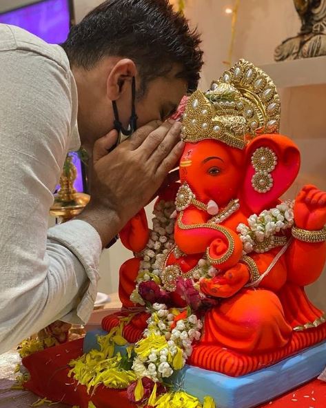 Harmeet Singh is a devotee of Ganesha