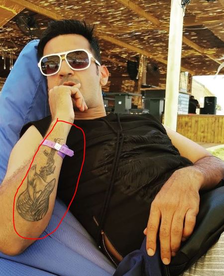Harmeet Singh tattoos