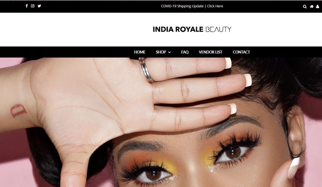 India Royale website