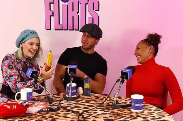 James Lock during a podcast