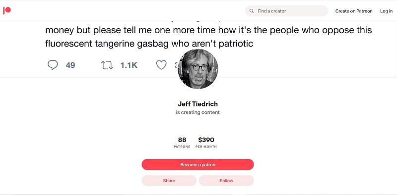 Jeff Tiedrich Website