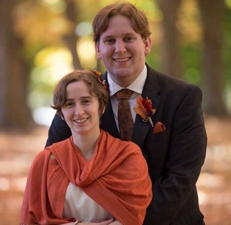 Jeff Tiedrich's daughter Katherine Tiedrich with her husband
