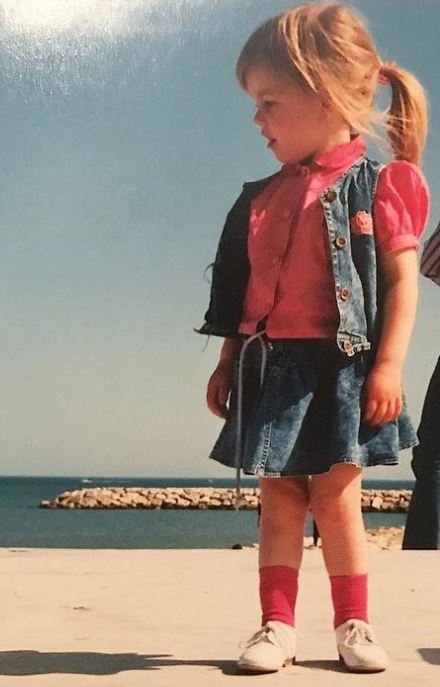 Jessica Thivenin childhood picture