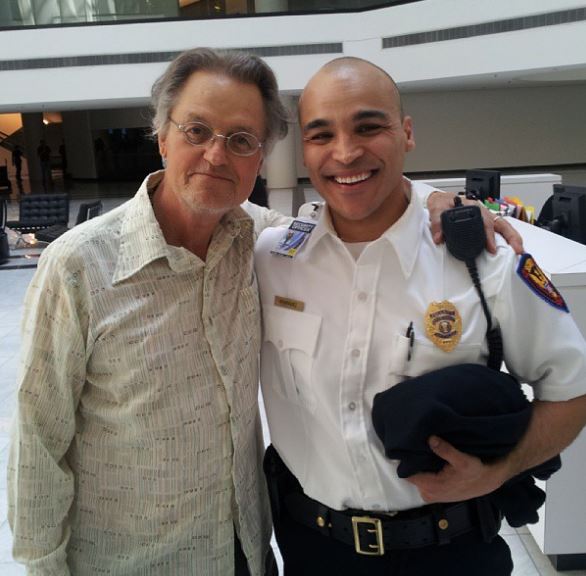 Jimmy Gonzales with his co-actor