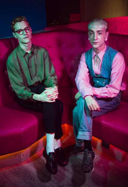 John McCrea with Jamie Campbell