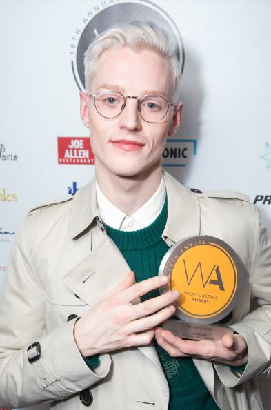 John McCrea won the title of Best Actor in Musical Award