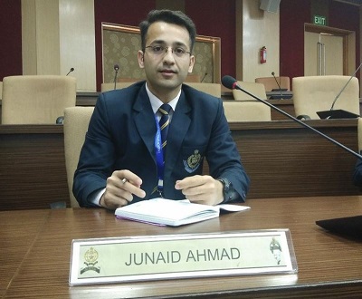 Junaid Ahmed is an IAS Officer from 2019 Batch