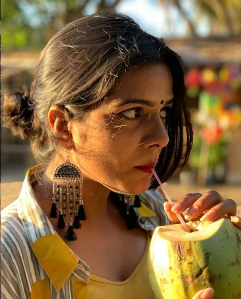 Jyoti Tiwari loves coconut water