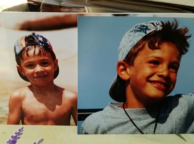 Kevin GUEDJ childhood picture