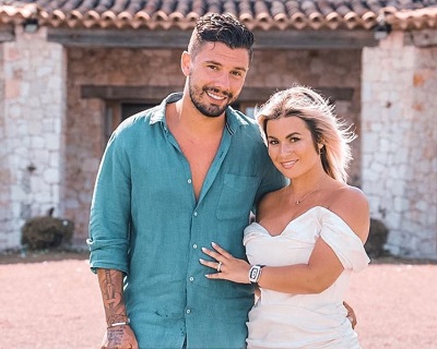 Kevin GUEDJ with his wife Carla Moreau