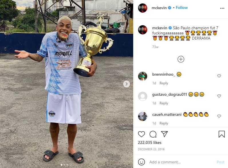 Kevin Nascimento won São Paulo championship