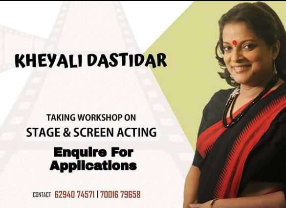 Kheyali Dastidar took classes for stage and screen acting