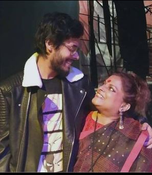 Kheyali Dastidar with her son Aditya