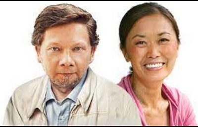 Kim Eng with her husband Eckhart Tolle