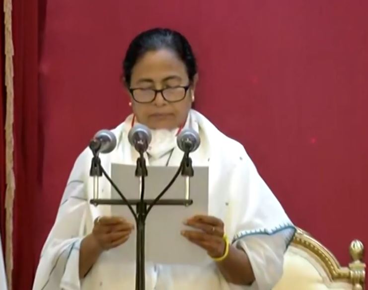 Mamata Banerjee Takes Oath As Bengal CM BJP MLAs Skip Swearing-In Ceremony