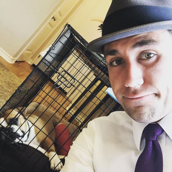 Meet Kevin Paffrath with his pet dog