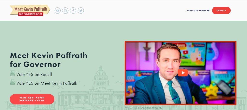 Meet Kevin Paffrath's website