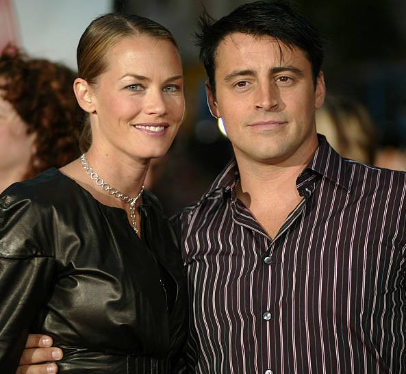 Melissa McKnight with her ex husband Matt LeBlanc