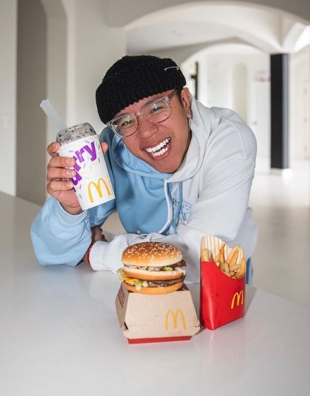 Michael Le loves McDonalds