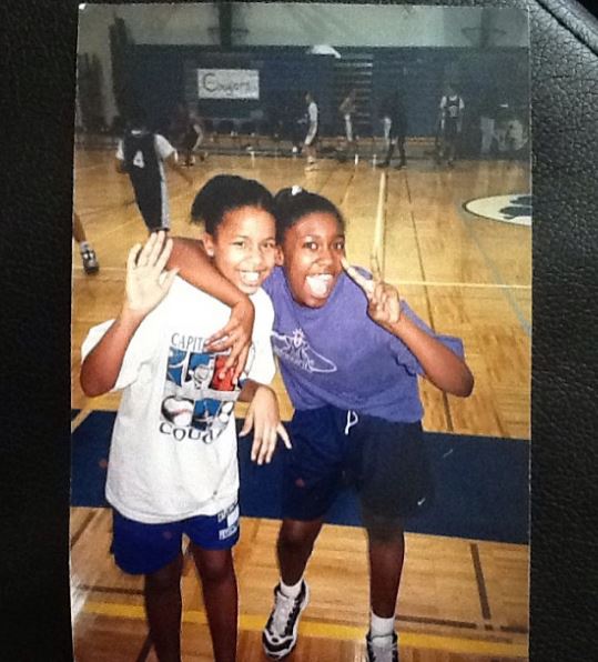 Natalie Franklin plays basketball since childhood