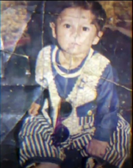 Nikhil Malik's childhood picture