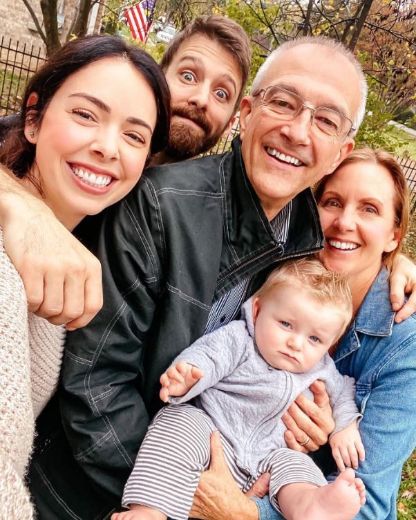 Nikki Phillippi with her family