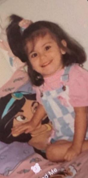 Old photo of Nivine Jay